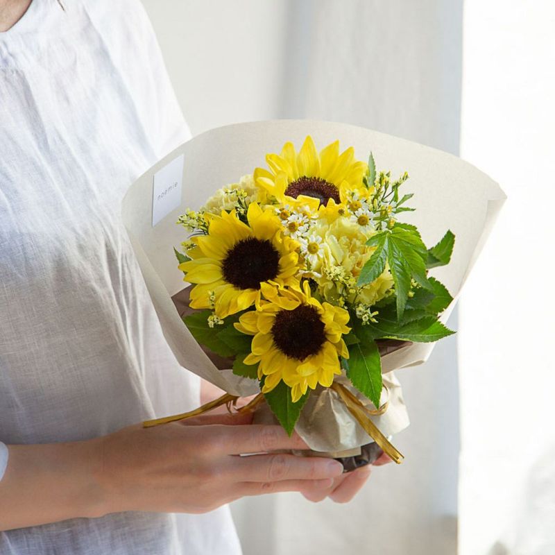 値下げしました】向日葵 ブーケ 14個セット 値下げしました】向日葵