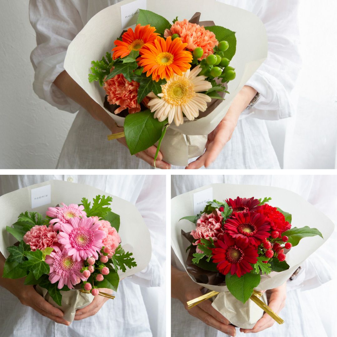 eギフト】そのまま飾れる“うさぎ”のブーケ(M) | noemie（ノエミ）